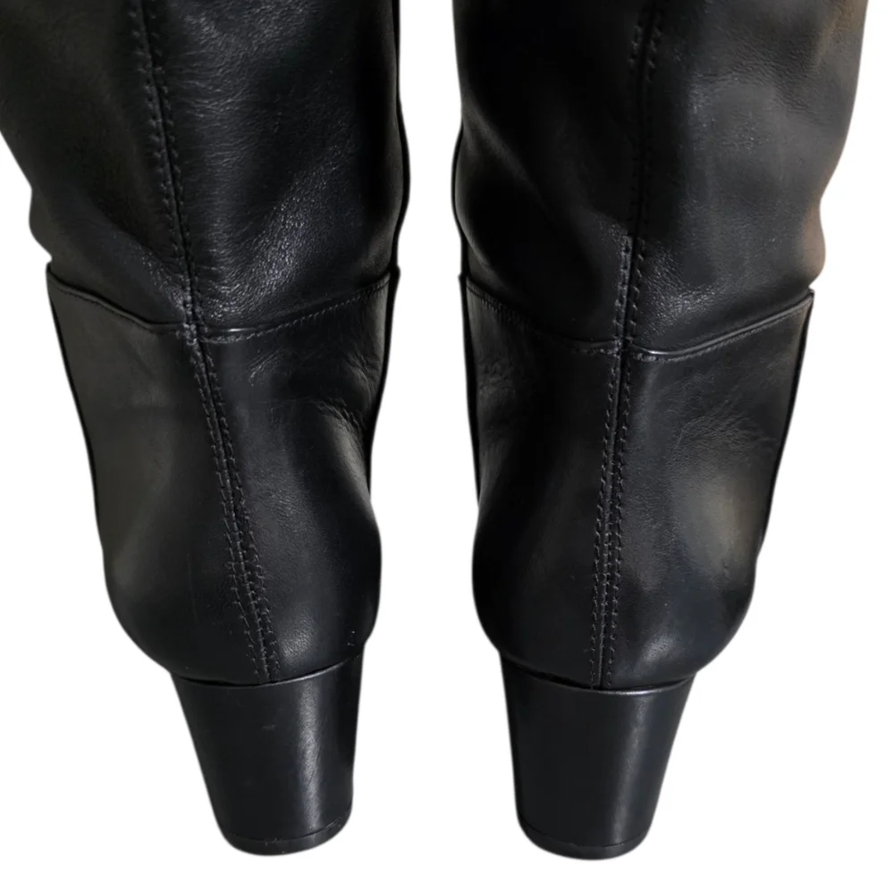 Reformation Ruby Over The Knee Boot in Black Size 7